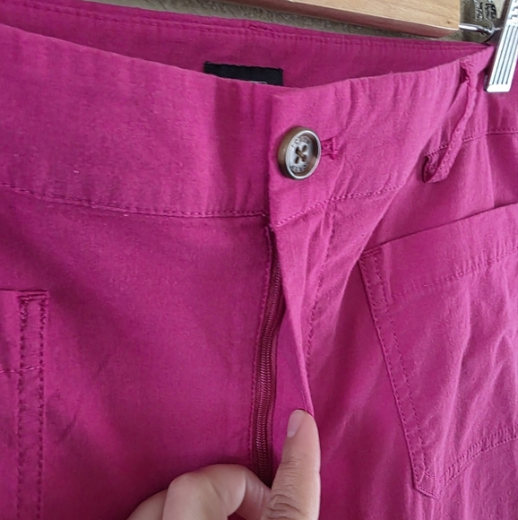J. Crew Pink Wide-Leg Pants - Picture 2 of 8